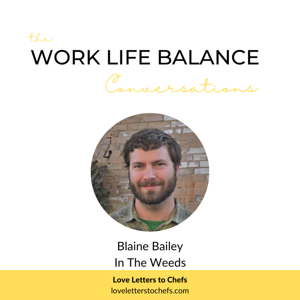 Poster for Conversations: Blaine Bailey, In The Weeds